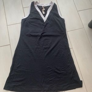 Lululemon V-Neck Sleeveless Mini Dress Black